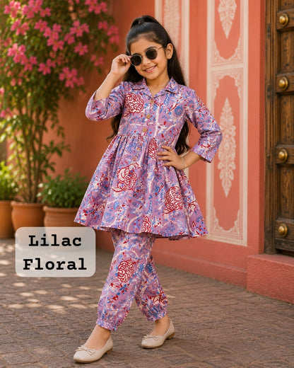 Cotton Coords for Girls |9-10yrs size |Size 30 | Our Traditional Edition