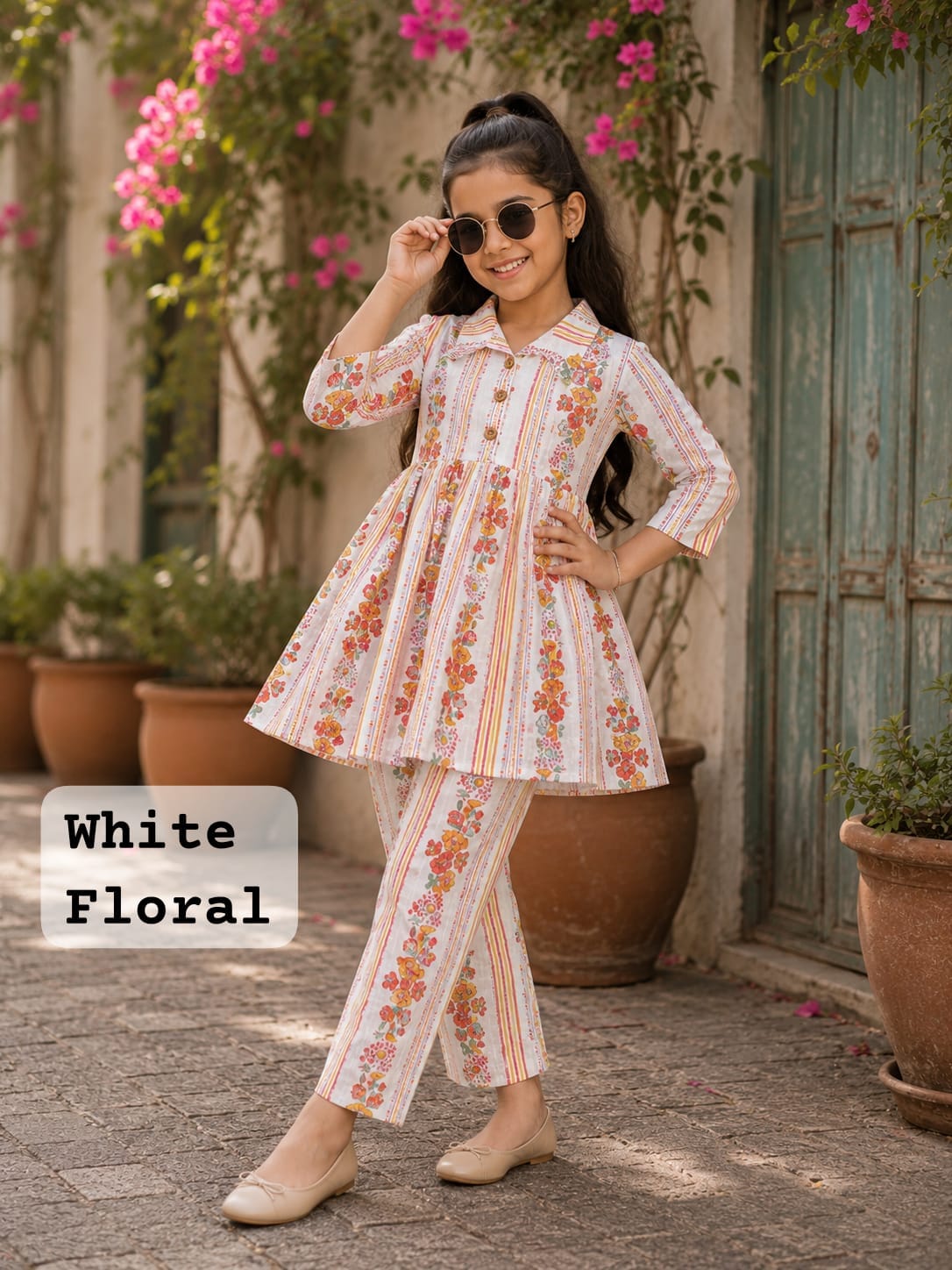 Cotton Coords for Girls |9-10yrs size |Size 30 | Our Traditional Edition