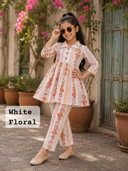 Cotton Coords for Girls |9-10yrs size |Size 30 | Our Traditional Edition