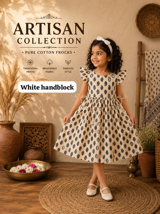 Pure cotton frocks Artisan prints|Jaipuri frocks| 1 to 9yrs | ART Edition
