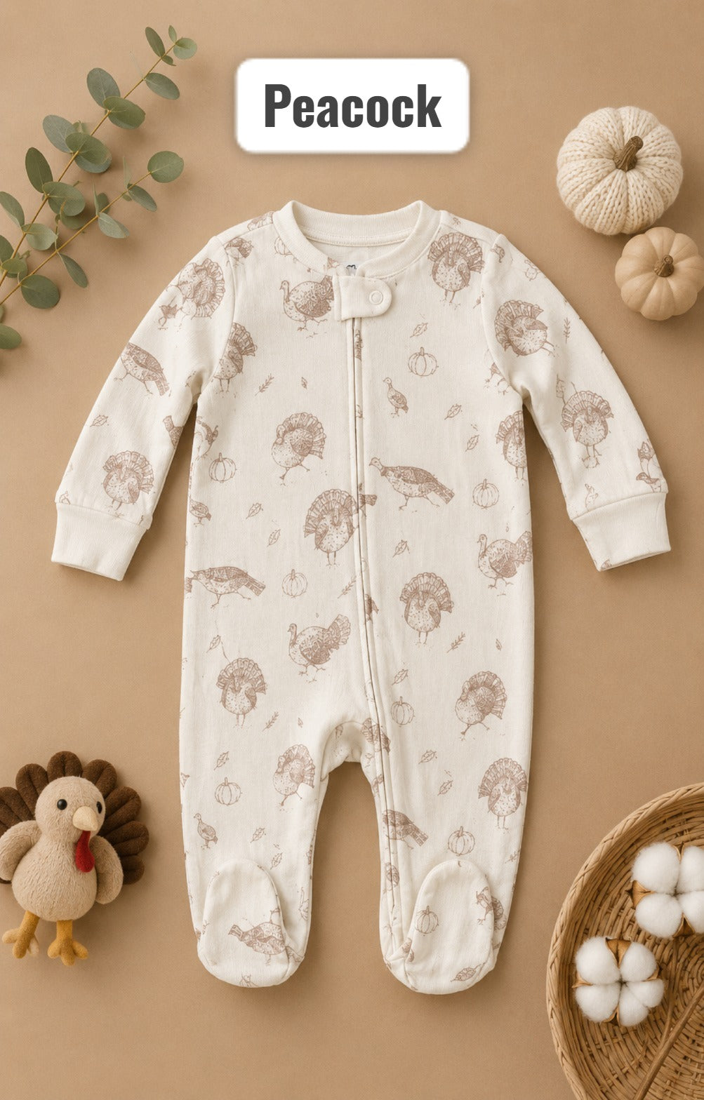 Footed Rompers sleepsuit-newborn