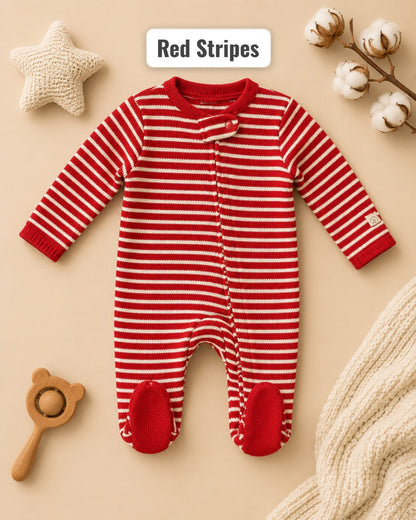 (0-3months) footed Rompers sleepsuit