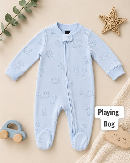 Footed Rompers sleepsuit-newborn