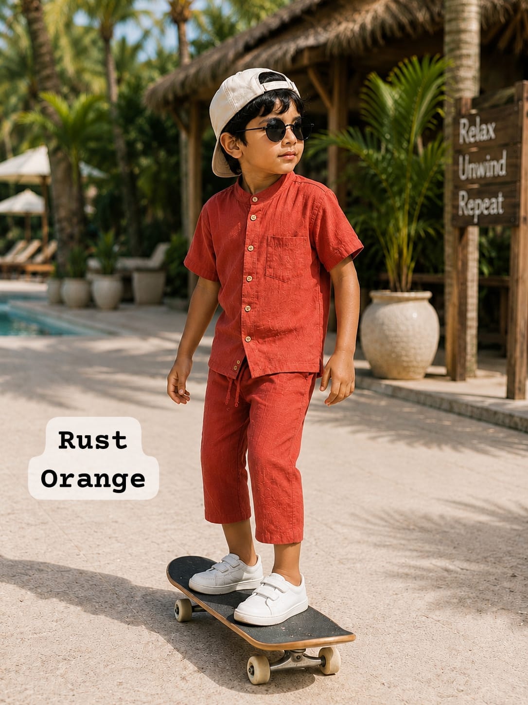 Chinese Collar Muslin Ankle length Sets for 2yrs to 8 yrs