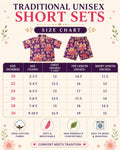 Aesthetic Unisex Short Sets for 2yrs to 10yrs | INDIAN Edition