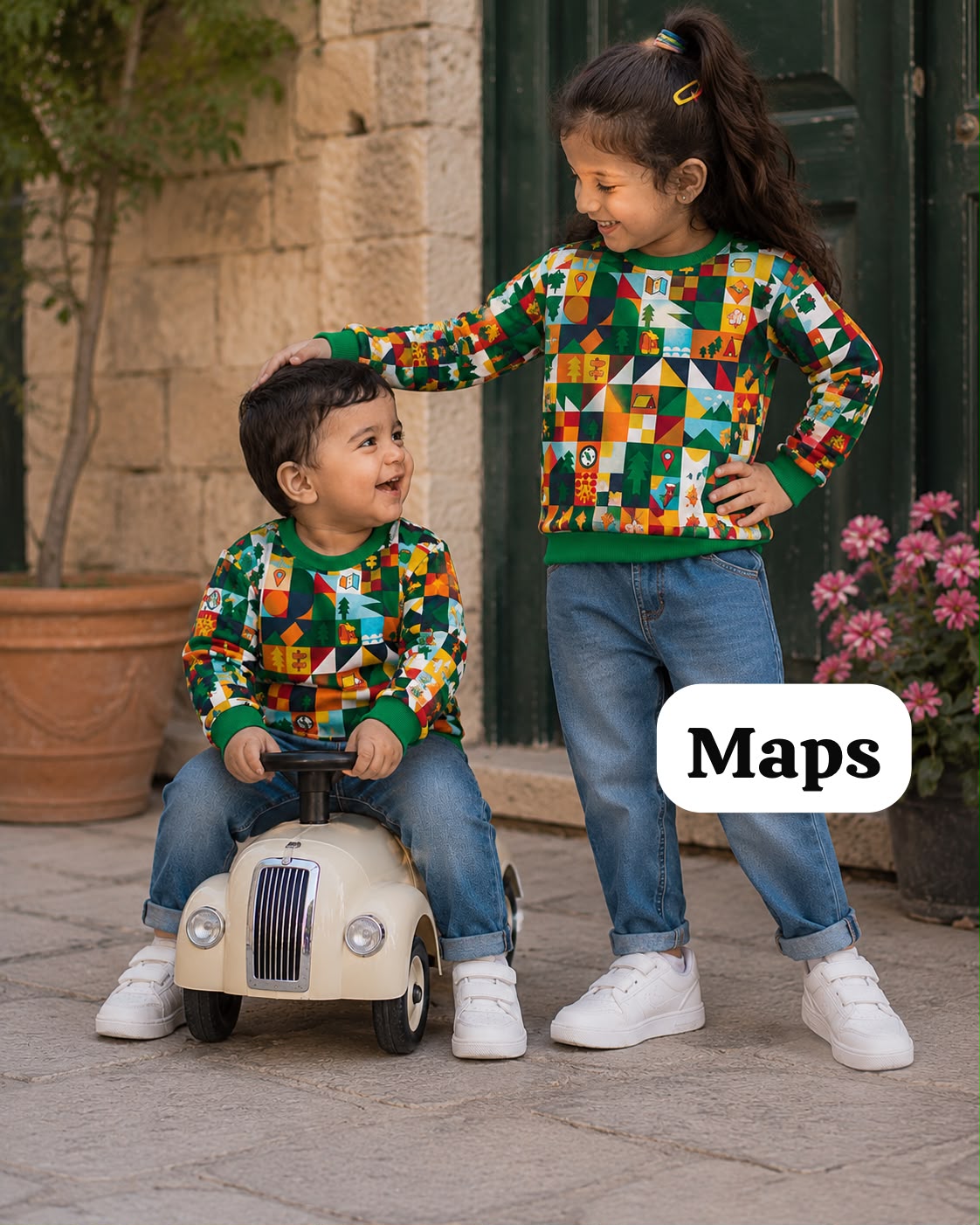 Unisex Sweat Shirts for 2yrs-7yrs| Cozy monsoon collection