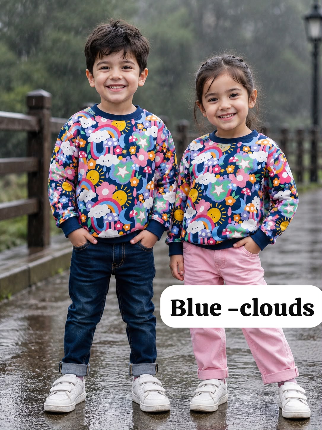 Unisex Sweat Shirts for 2yrs-7yrs| Cozy monsoon collection