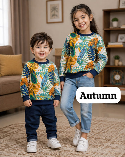 Unisex Sweat Shirts for 2yrs-7yrs| Cozy monsoon collection