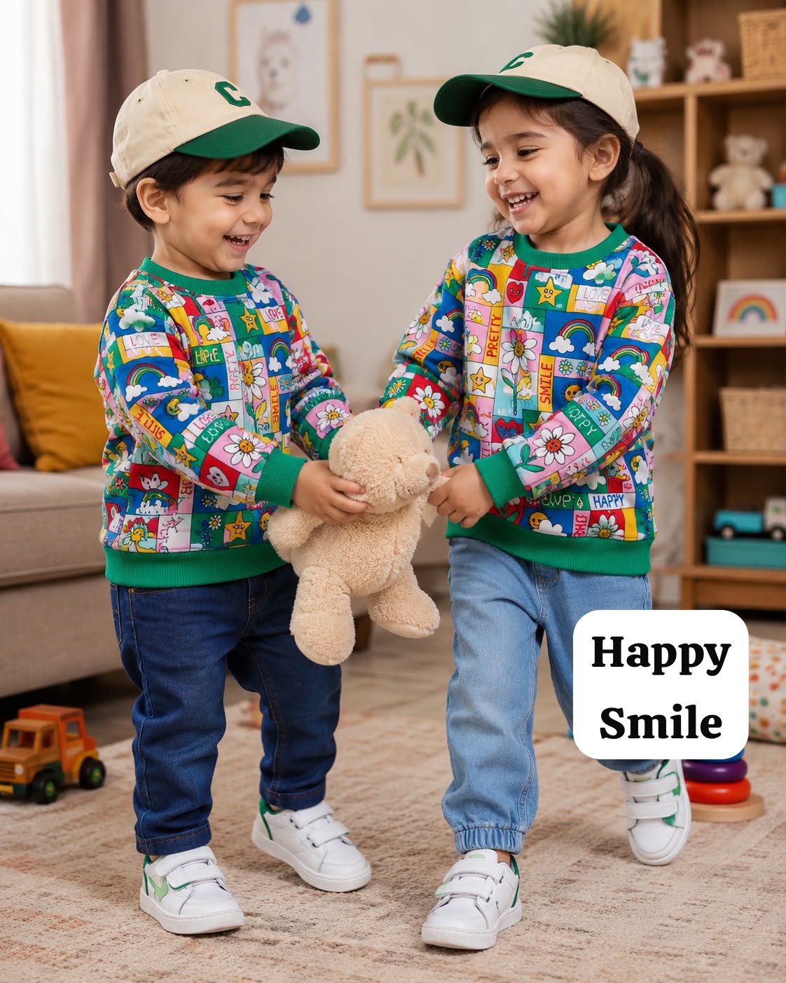 Unisex Sweat Shirts for 2yrs-7yrs| Cozy monsoon collection