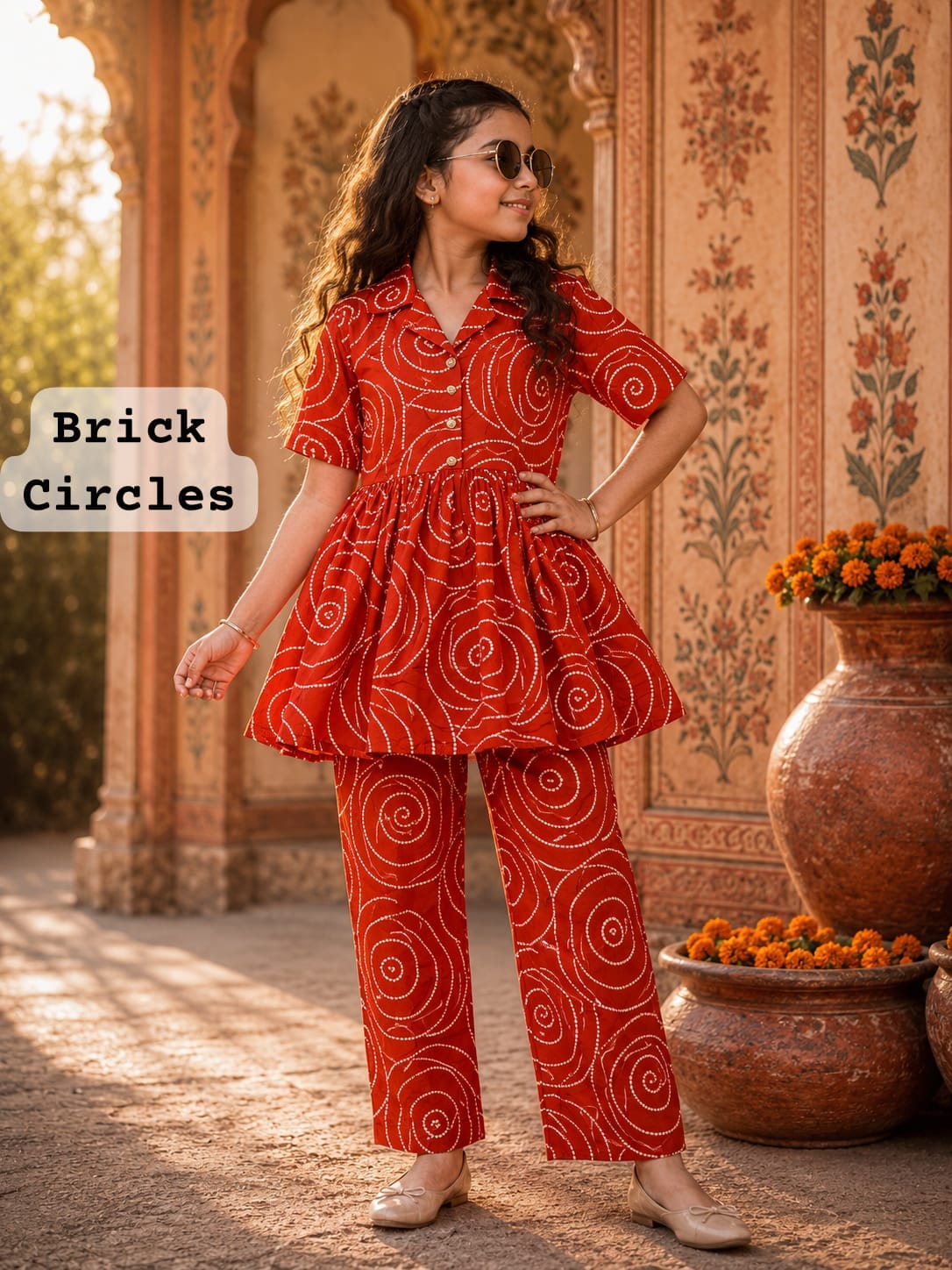 Pure Cotton Coords |(7-9yrs) | 30 size | traditional wear
