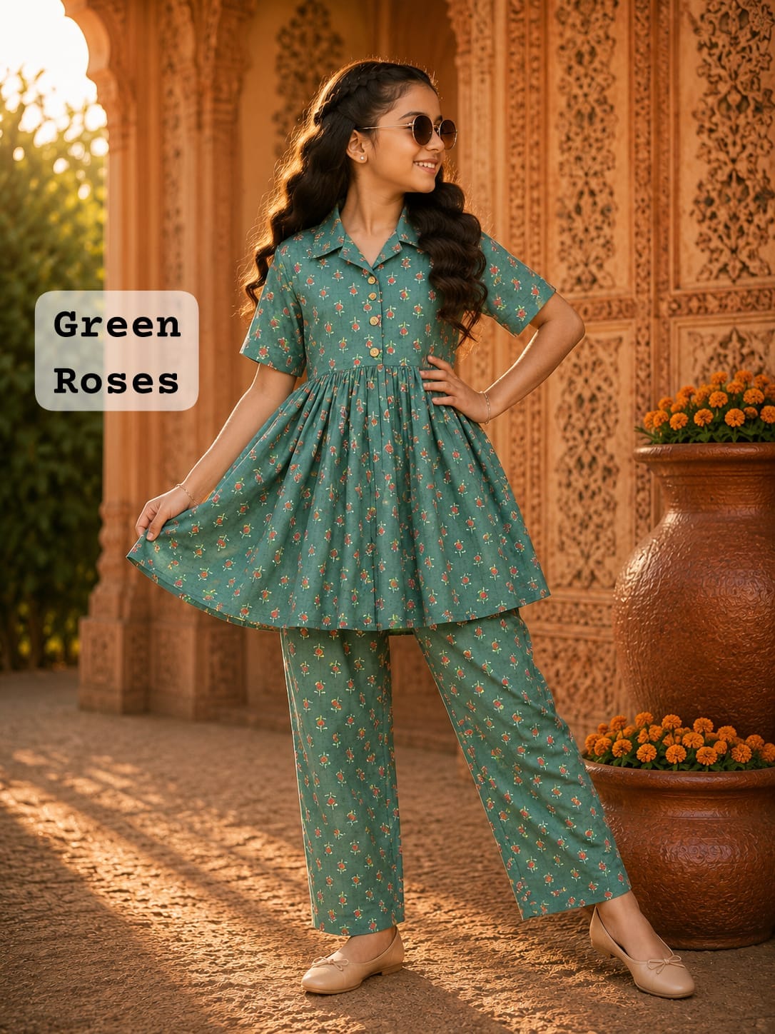Pure Cotton Coords l|(8-10yrs) | 32 size | traditional wear