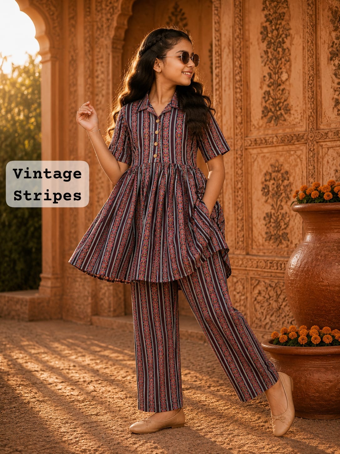 Pure Cotton Coords l|(8-10yrs) | 32 size | traditional wear