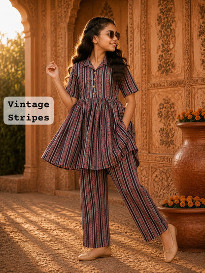 Pure Cotton Coords l|(8-10yrs) | 32 size | traditional wear