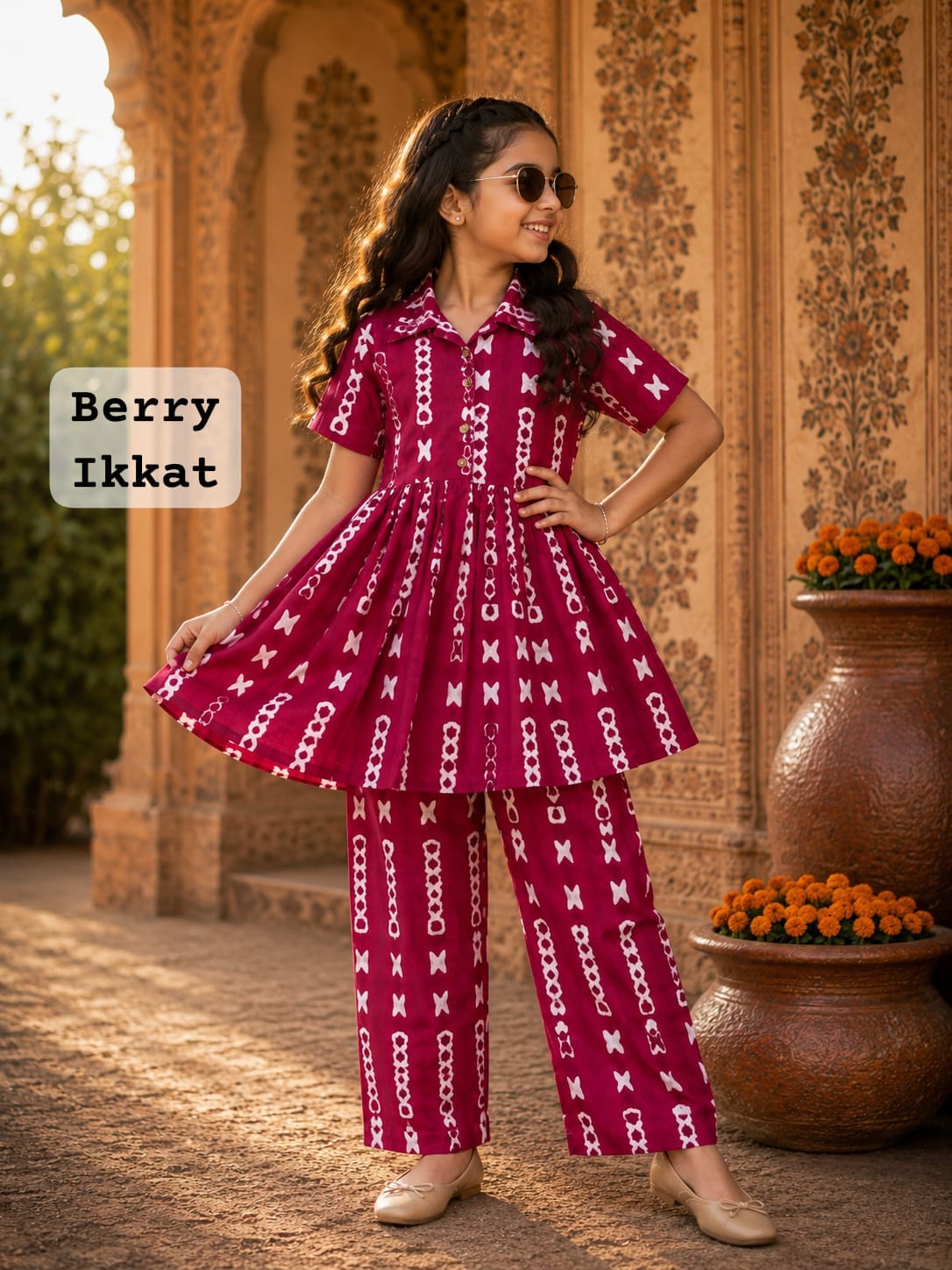 Pure Cotton Coords l|(8-10yrs) | 32 size | traditional wear