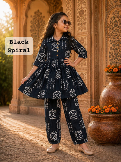 Pure Cotton Coords l|(8-10yrs) | 32 size | traditional wear