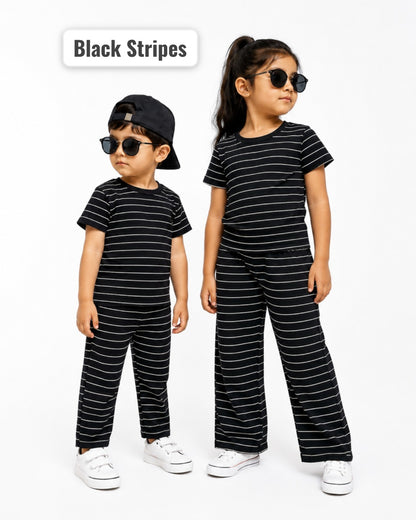 Unisex T- Shirt & Pant Sets 6months to 6yrs