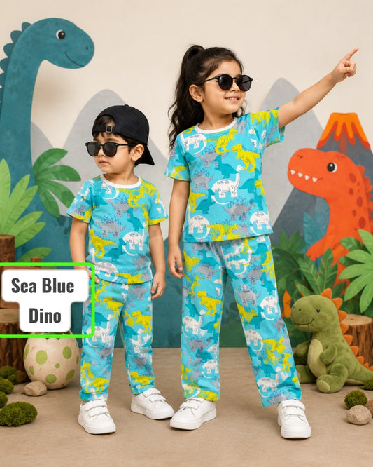 Unisex T- Shirt & Pant Sets 6months to 6yrs