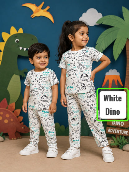 Unisex T- Shirt & Pant Sets 6months to 6yrs