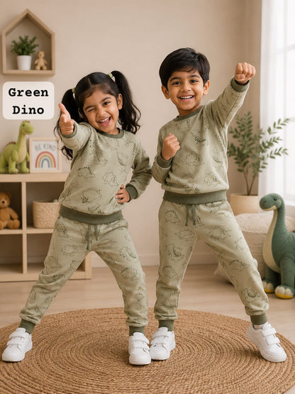 Unisex Sweat Shirts Sets for 1yr to 12yrs | Light Weight Fabric | For Mild Winters