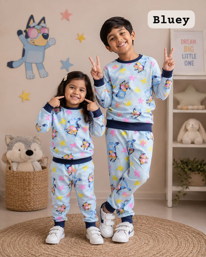 Unisex Sweat Shirts Sets for 1yr to 12yrs | Light Weight Fabric | For Mild Winters