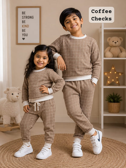 Unisex Sweat Shirts Sets for 1yr to 12yrs | Light Weight Fabric | For Mild Winters