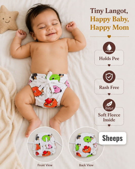 Branded Re usable Langots for 0-9months babies