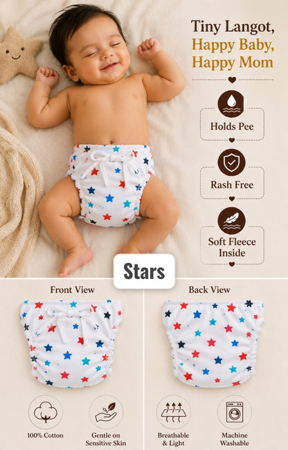 Branded Re usable Langots for 0-9months babies