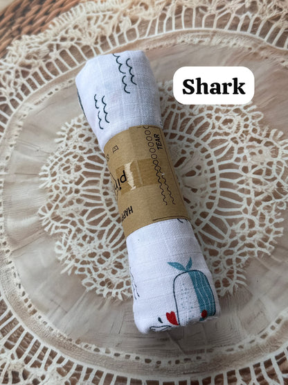 Muslin hand Towels 30*30 inches |High thread count- Prints