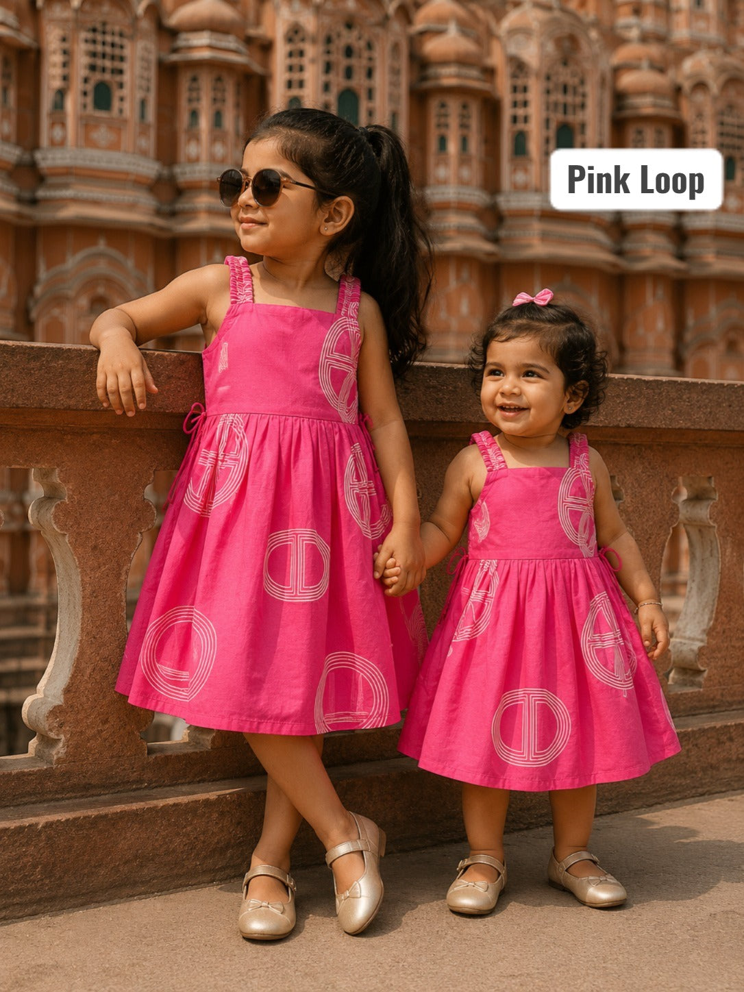 Pue Cotton Sleeveless Frocks | Jaipur Frocks | 6m to 7yrs