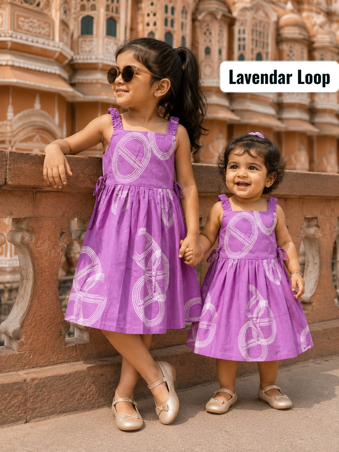 Pue Cotton Sleeveless Frocks | Jaipur Frocks | 6m to 7yrs