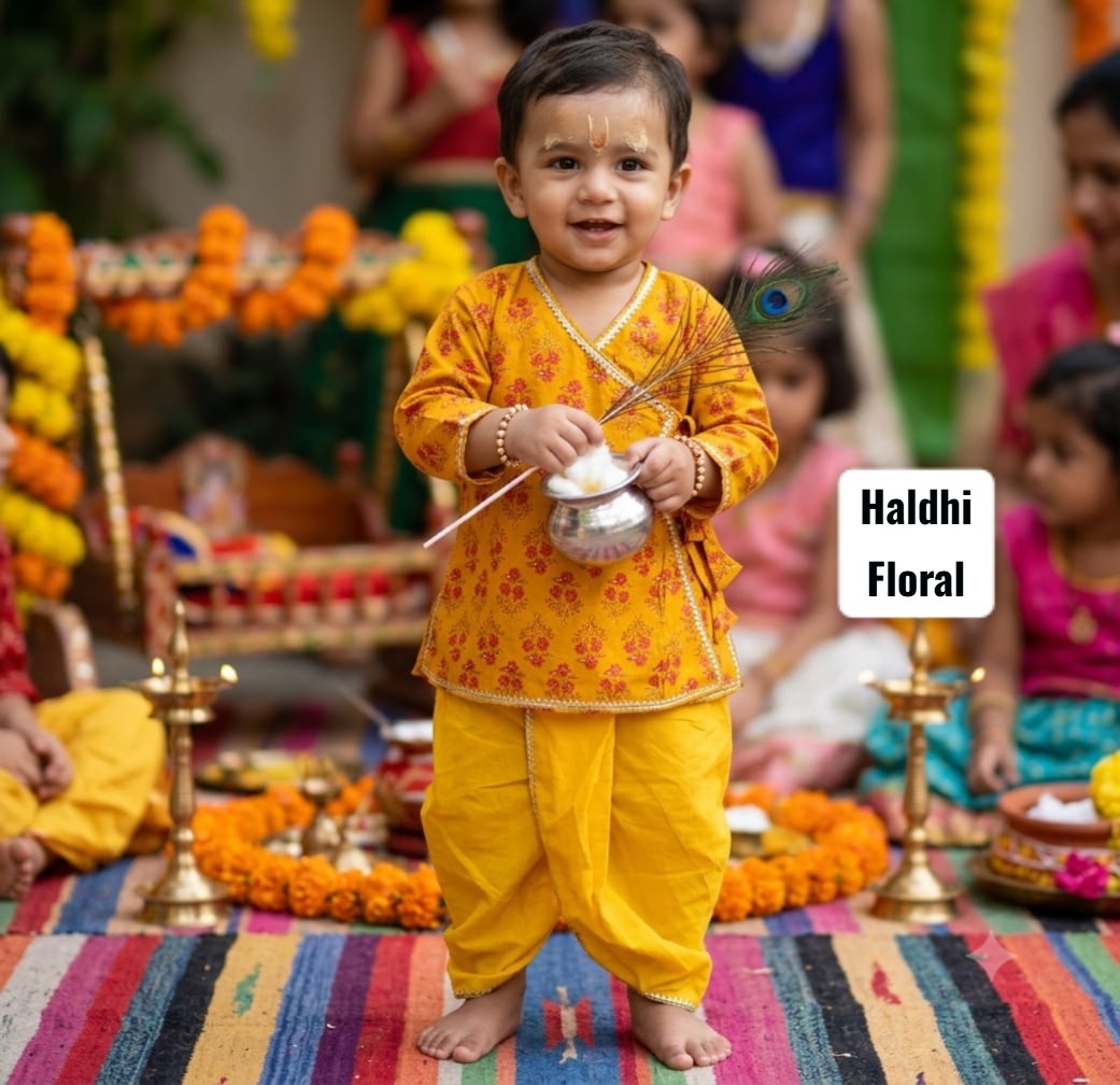 Boys Traditional Dothi Sets for 0-3yrs | Ocassioanl and Festive wear