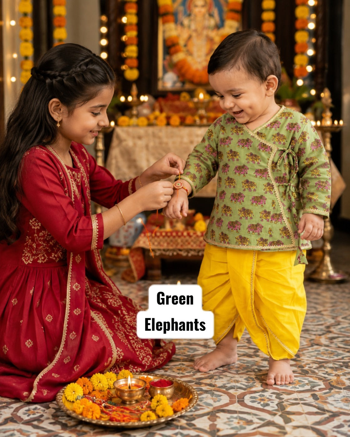 Boys Traditional Dothi Sets for 0-3yrs | Ocassioanl and Festive wear