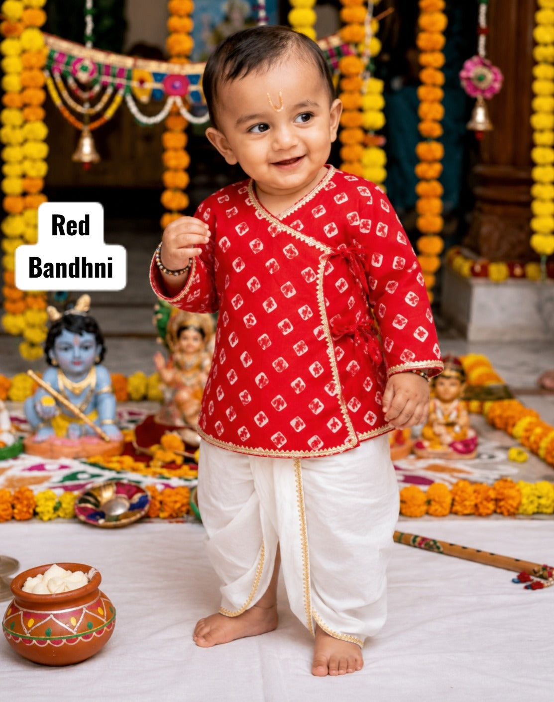 Boys Traditional Dothi Sets for 0-3yrs | Ocassioanl and Festive wear