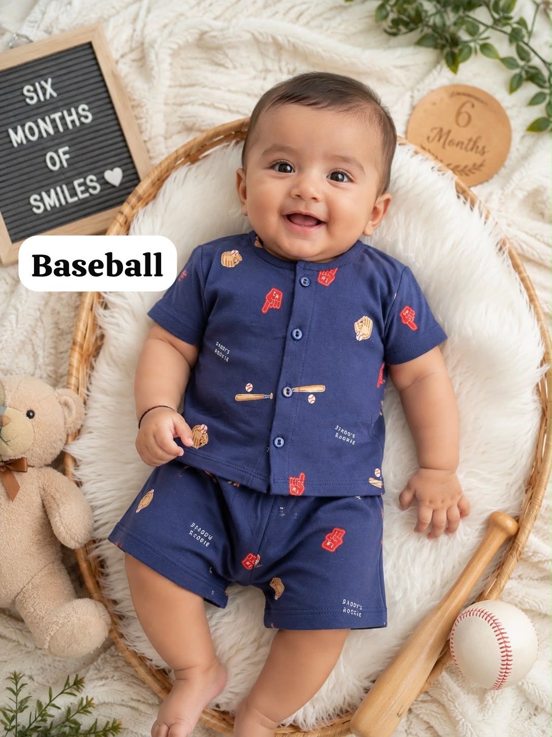 Baby Front Open Short Sets | 0 to 1yrs