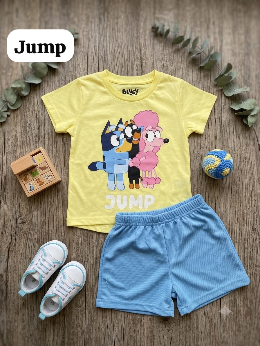 Girls Cute Cartoon Club Coord Sets for 1 year to 6 years, Fashion Edition