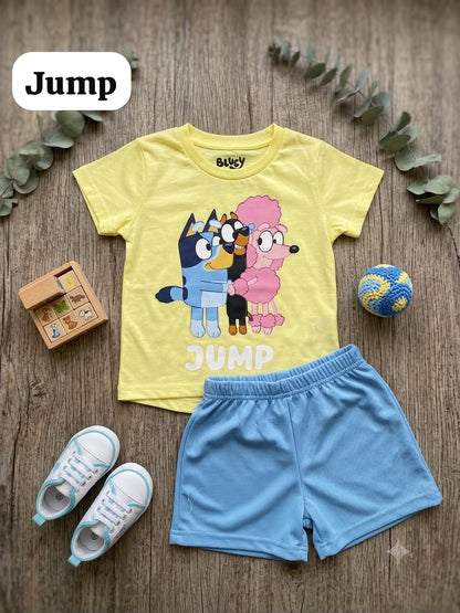Girls Cute Cartoon Club Coord Sets for 1 year to 6 years, Fashion Edition