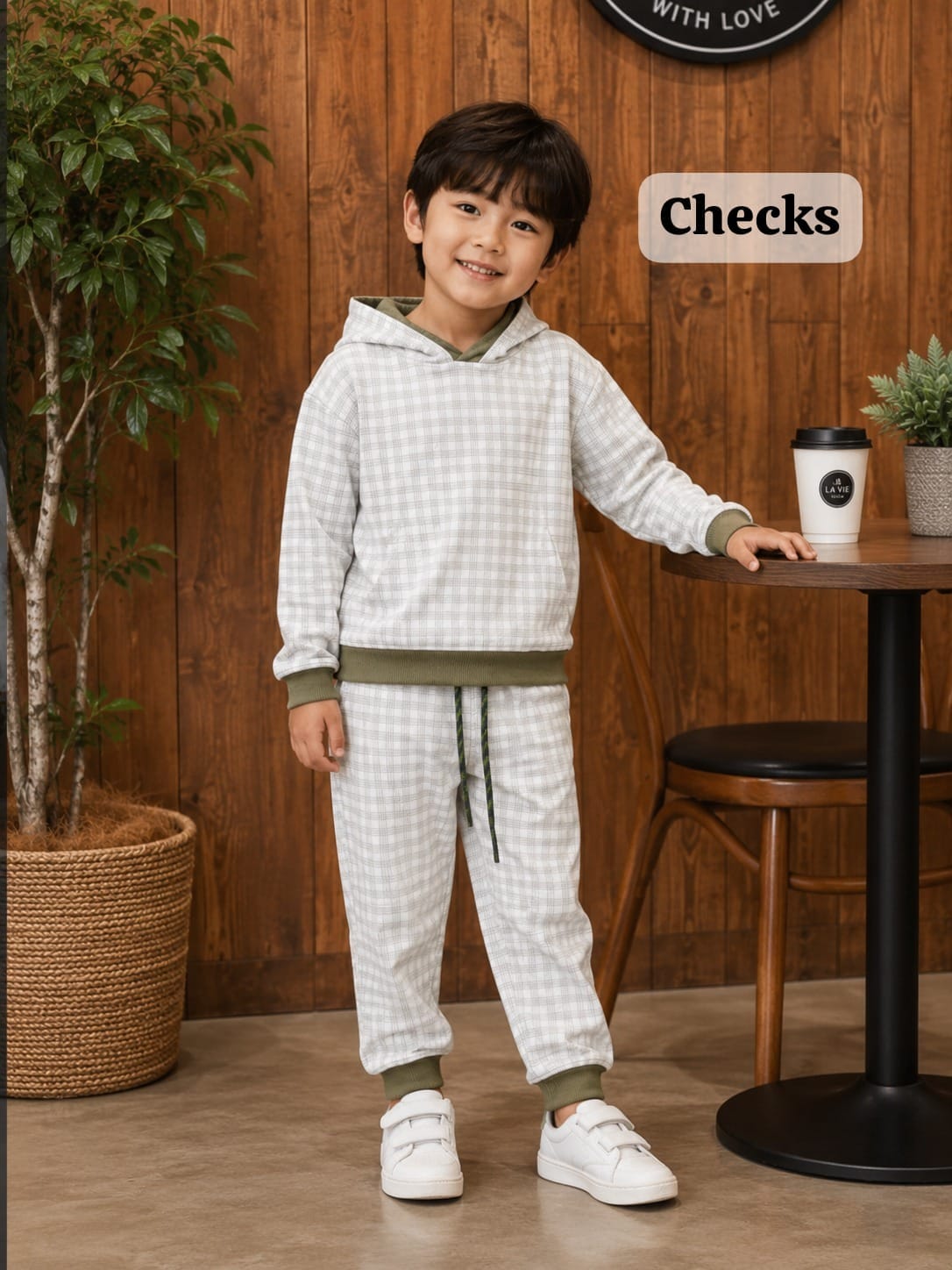 Unisex Hooded Sweat Shirt Coords for Winter,9m to 3yrs, Comfy and warm