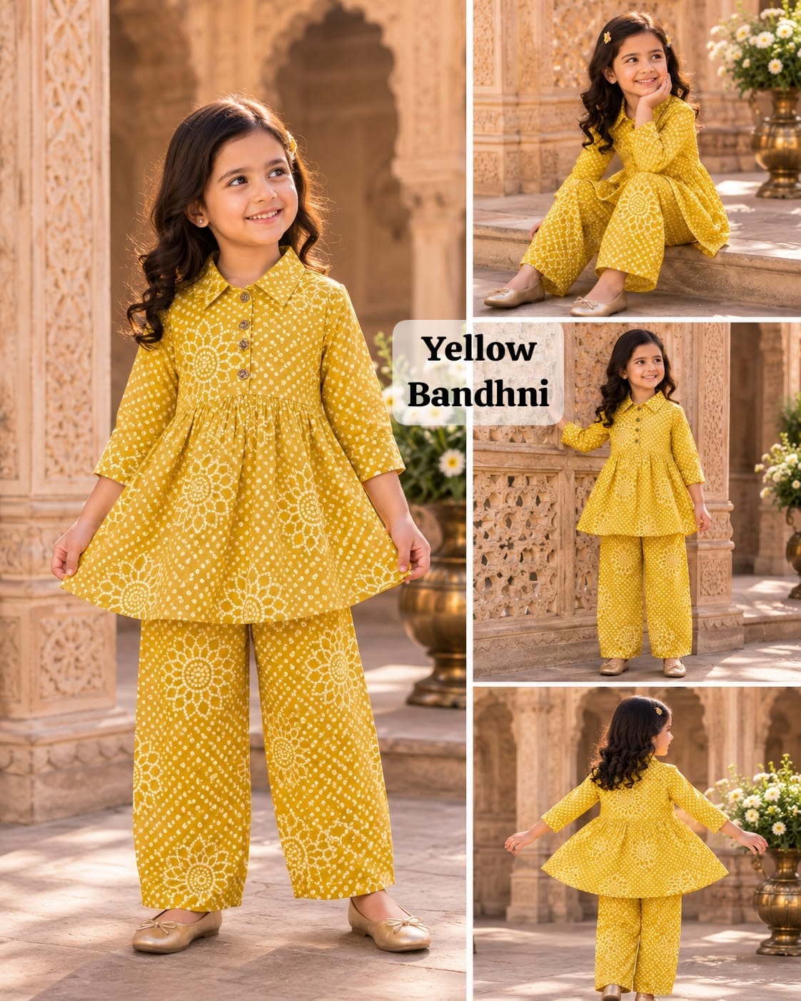Pure Cotton Coords |(2-8yrs) | traditional wear