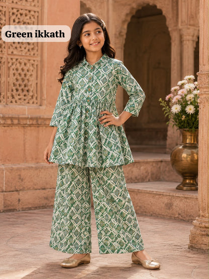 Pure Cotton Coords |(10-11yrs) | 34 size | traditional wear