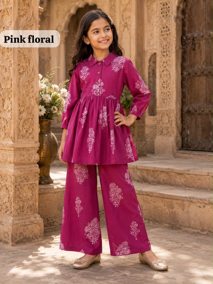 Pure Cotton Coords |(10-11yrs) | 34 size | traditional wear