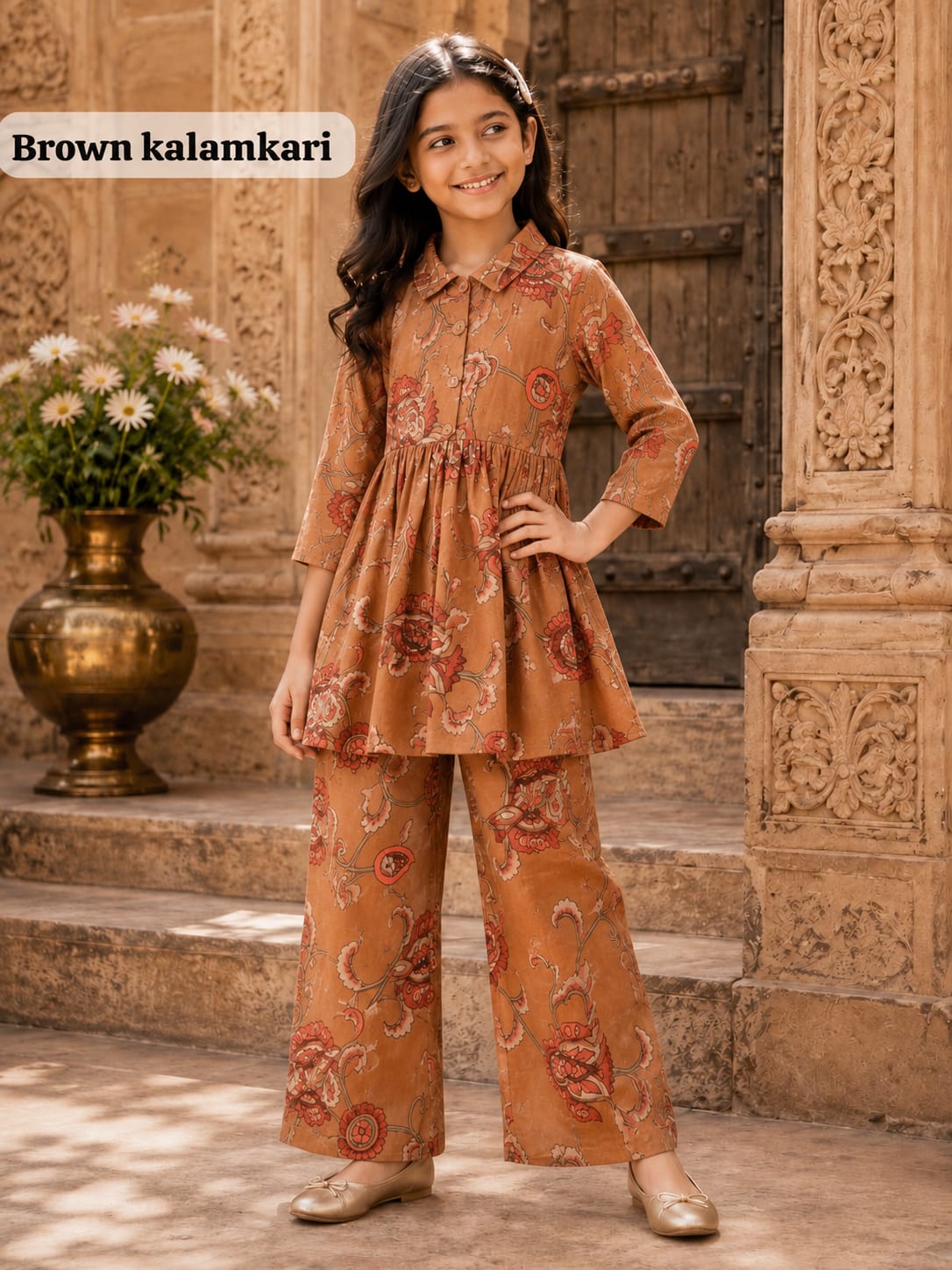 Pure Cotton Coords |(10-11yrs) | 34 size | traditional wear
