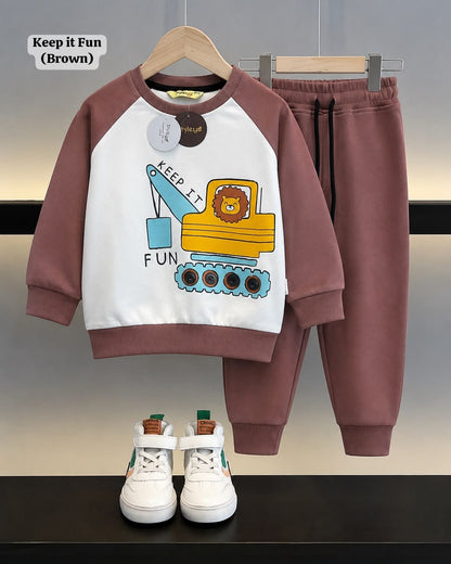 Unisex Sweat shirts And Jogger Pants for 9months to 3Years|Extra Soft and Extra Comfort