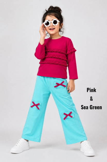 Top & Cargo Pant Sets for 2yrs to 7yrs | Limited Edition | Ultra Stylish Looks