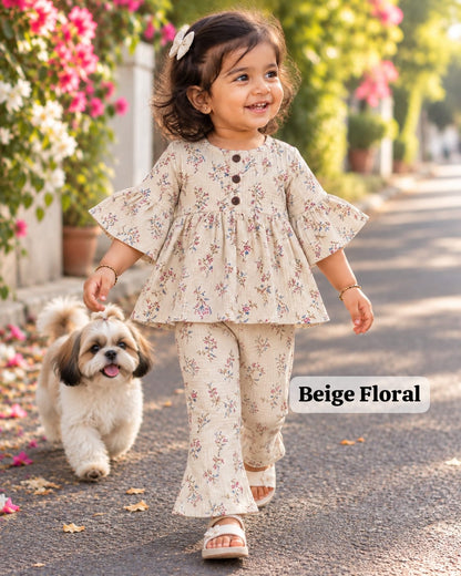 Bell Flare Peplum Coords for 9m to 3yrs buy (3 for 999)