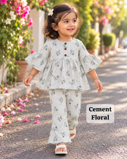 Bell Flare Peplum Coords for 9m to 3yrs buy (3 for 999)