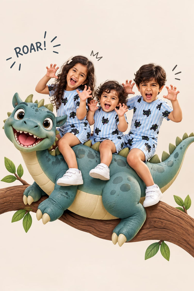 Unisex Short Sets, Buy 4 for 799/- | 6m to 7yrs | Playful Edition