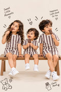 Brown & Cream Stripes