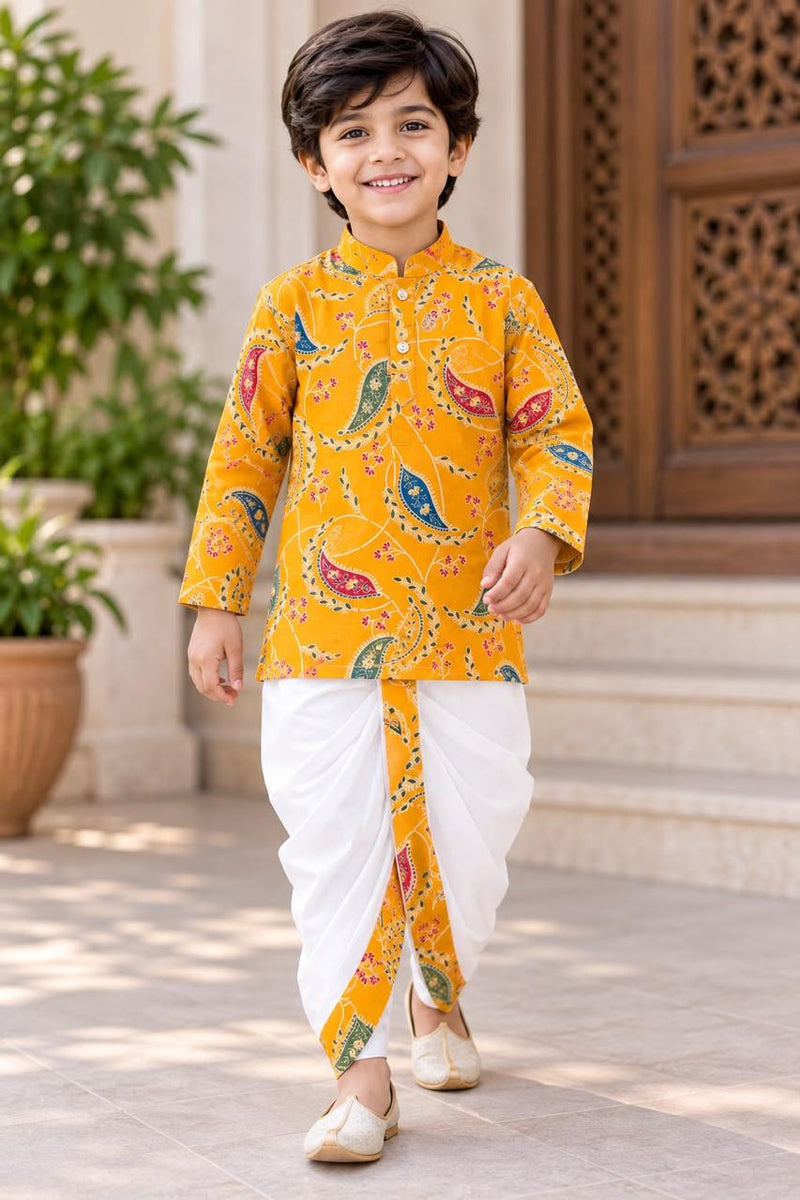 Boys Traditional dhoti Sets for 6 Months To 8 years | Ocassioanl and Festive wear