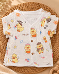 Premium Crinkled Muslin Jablas form 0-6m