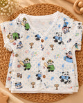 Premium Crinkled Muslin Jablas form 0-6m
